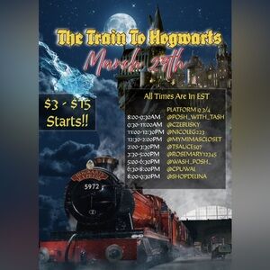 TRAIN TO HOGWARTS March 29th 🚂